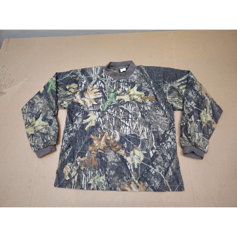 Vintage Scent-Lok Lock CAMO Camouflage Hunting Jacket Made In USA Mens Large